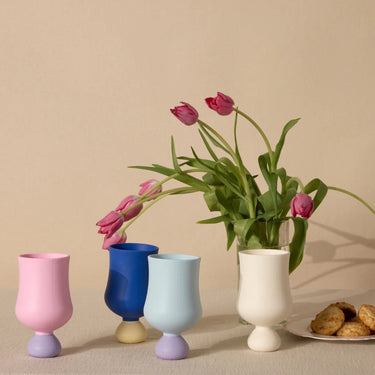 Unbreakable Silicone Bubble Goblet Set (2pcs) By Styld.